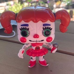 Five Night at Freddys circus baby pop figure